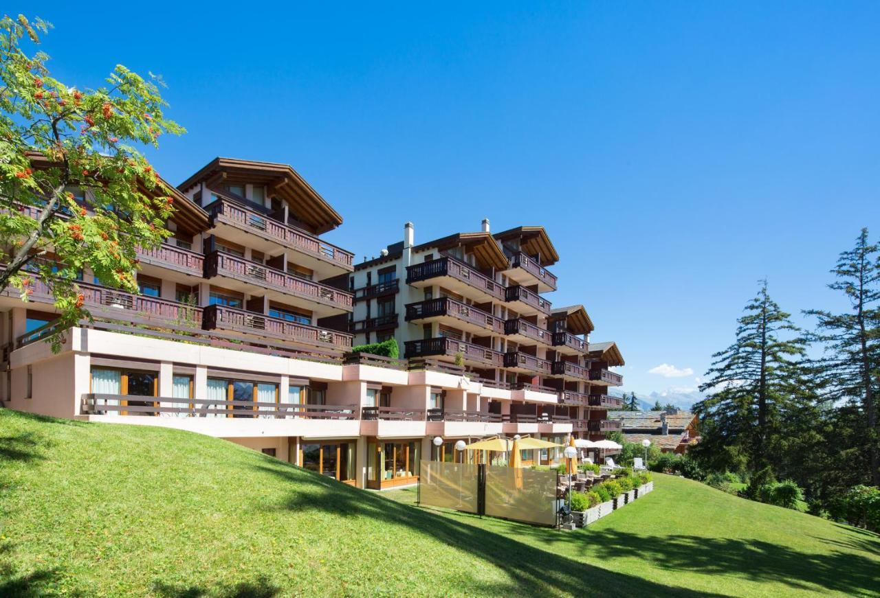 Aparthotel Helvetia Crans-Montana Dış mekan fotoğraf